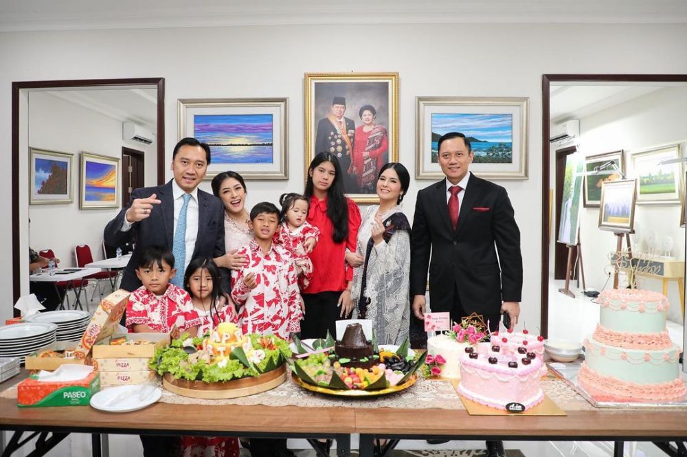 ekspresi aira anak agus yudhoyono di acara ulang tahun jadi sorotan © berbagai sumber