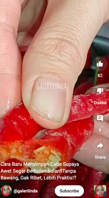 Tanpa tambahan bahan, ini cara jitu simpan cabai agar segar dan awet berbulan-bulan