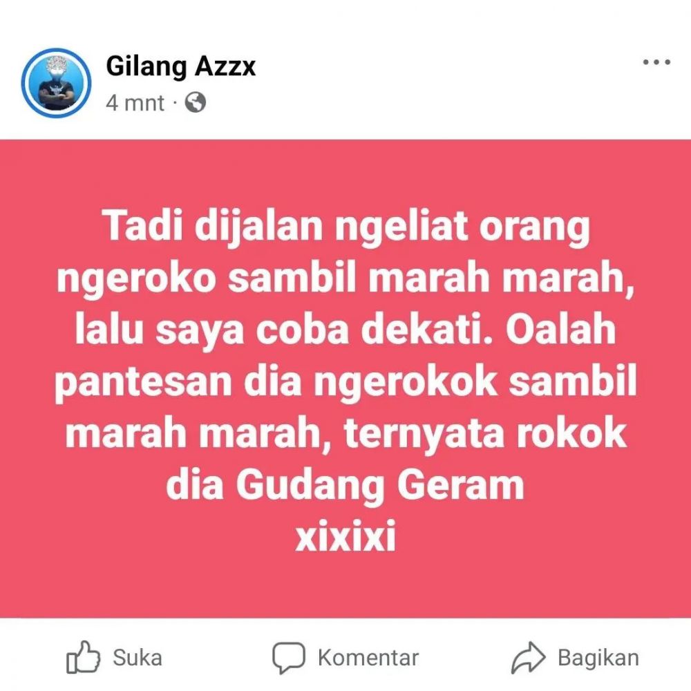 Status isi jokes bapak-bapak Berbagai sumber