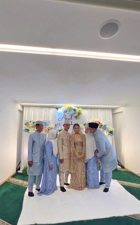 momen pernikahan pratama arhan dan azizah © berbagai sumber momen pernikahan pratama arhan dan azizah © berbagai sumber