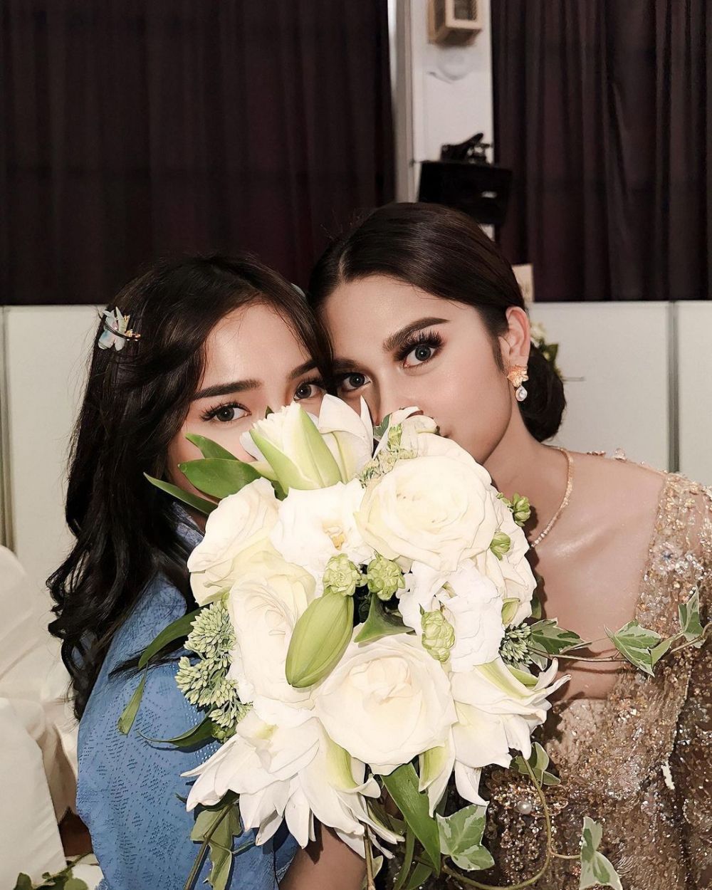 potret fuji di pernikahan pratama arhan © instagram