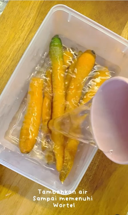Jangan dibuang, ini trik bikin wortel terlanjur layu jadi segar dan renyah kembali