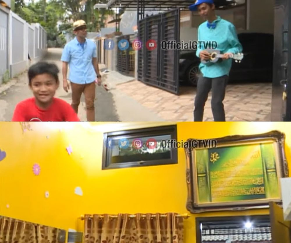 potret rumah seleb di gang sempit © berbagai sumber