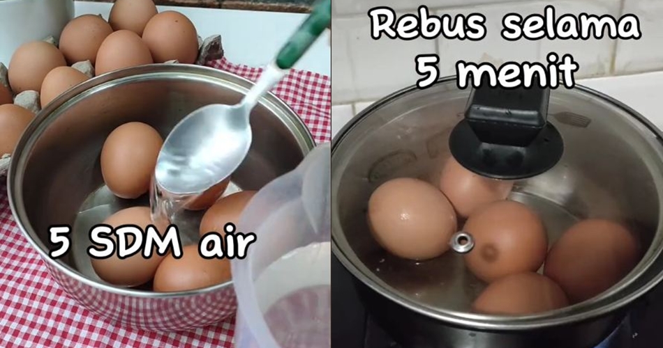Trik jitu merebus telur supaya tak overcooked, nutrisinya nggak hilang dan mudah dikupas
