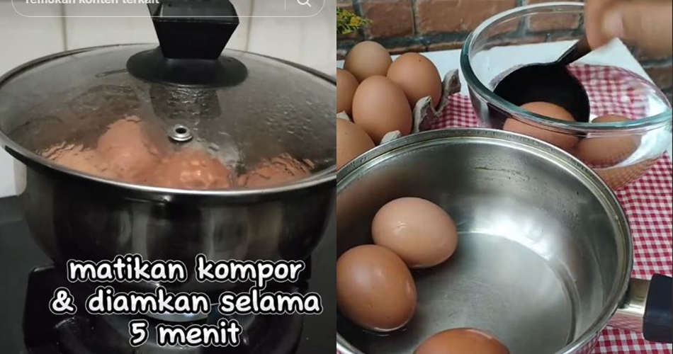 Trik jitu merebus telur supaya tak overcooked, nutrisinya nggak hilang dan mudah dikupas