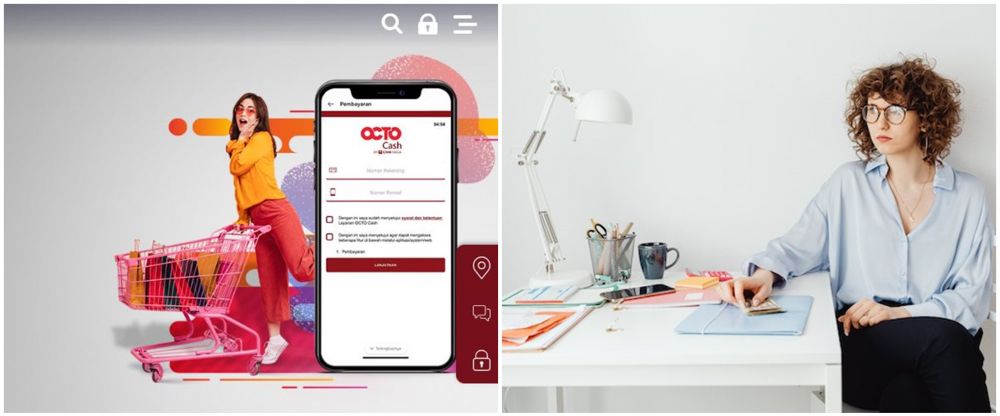 Cara tarik tunai ATM CIMB Niaga di Indomaret © 2023 brilio.net