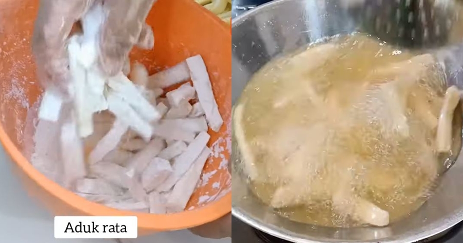 Tak perlu direndam air es, ini trik bikin singkong goreng lebih gurih dan renyah