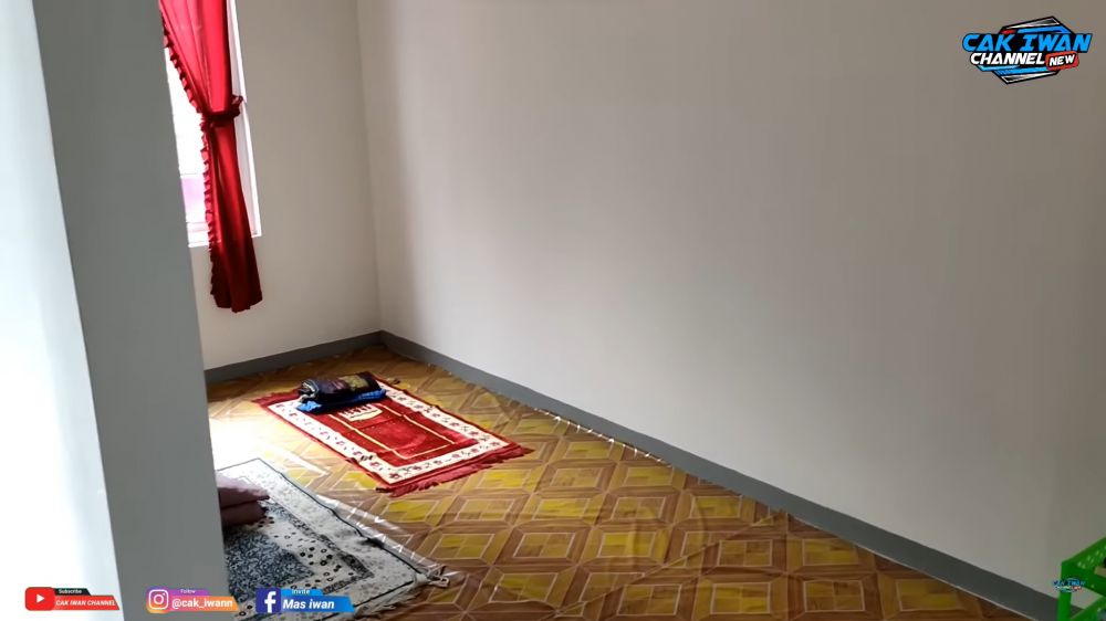 transformasi rumah arhan dari lantai semen kini minimalis © berbagai sumber