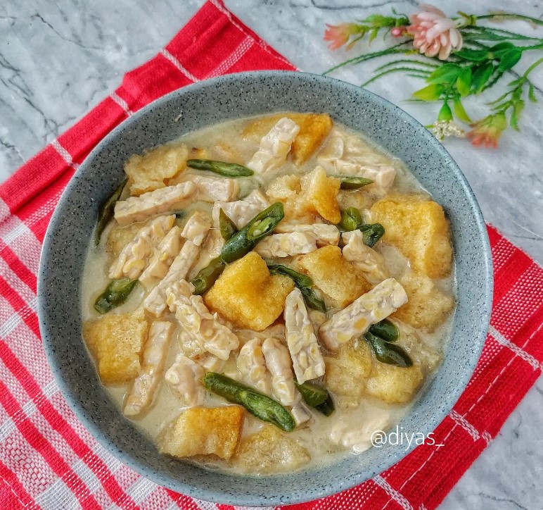 15 Resep sayur tempe santan ala rumahan, gurih, segar, nikmat, dan bikin nagih