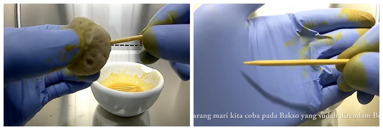 Bermodal 1 rempah dapur, begini cara sederhana mendeteksi kandungan boraks pada bakso