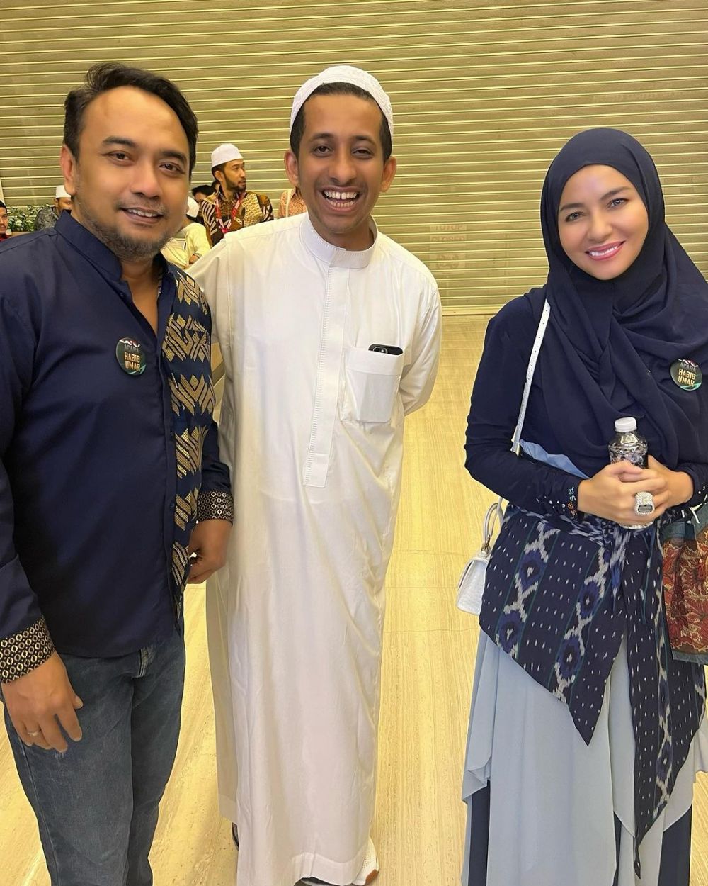 potret seleb hadiri kajian bersama habib umar © berbagai sumber