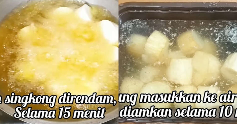 Tak perlu direbus dulu, ini trik menggoreng singkong keju agar lebih merekah, empuk, dan bumbu meresap