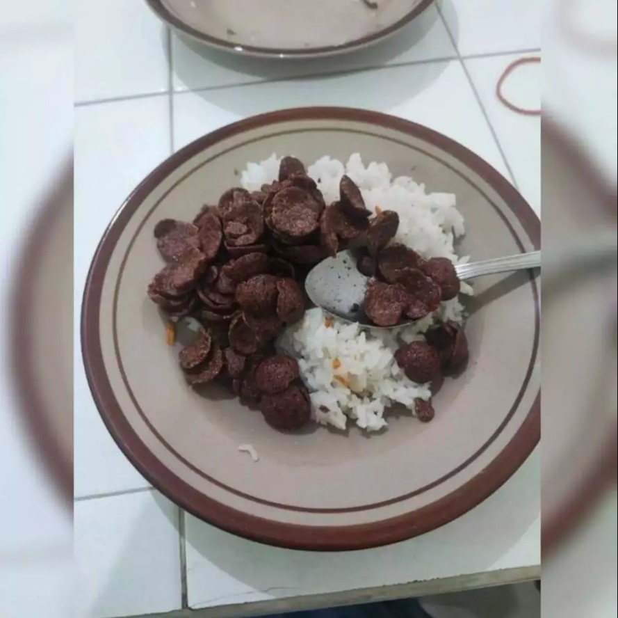 Potret makanan bahan nggak nyambung Berbagai sumber