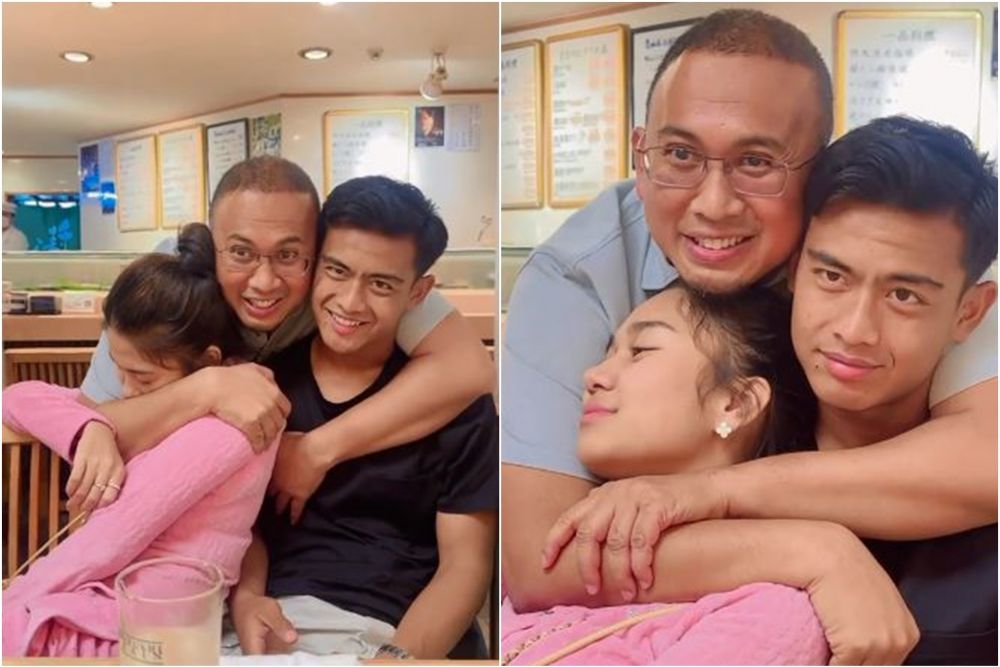 kedekatan arhan dan mertua © instagram