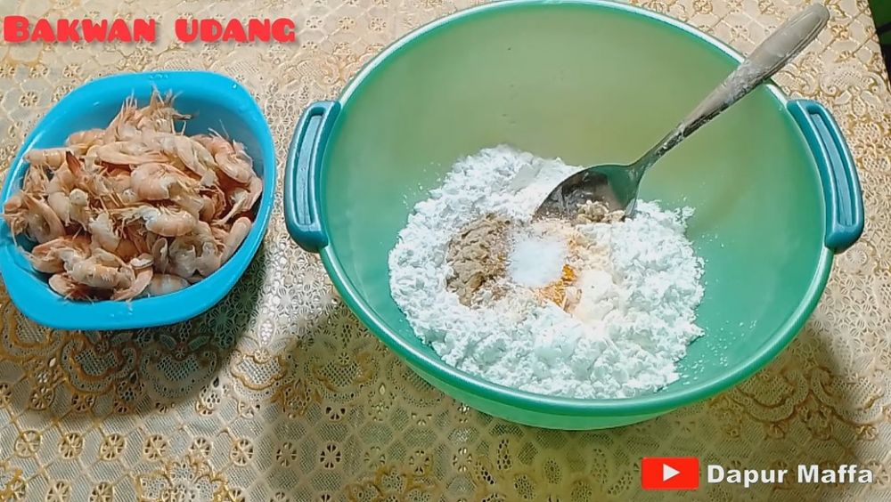 Tak perlu tambahan margarin, ini cara membuat bakwan udang semakin renyah, kesat, dan tak berminyak