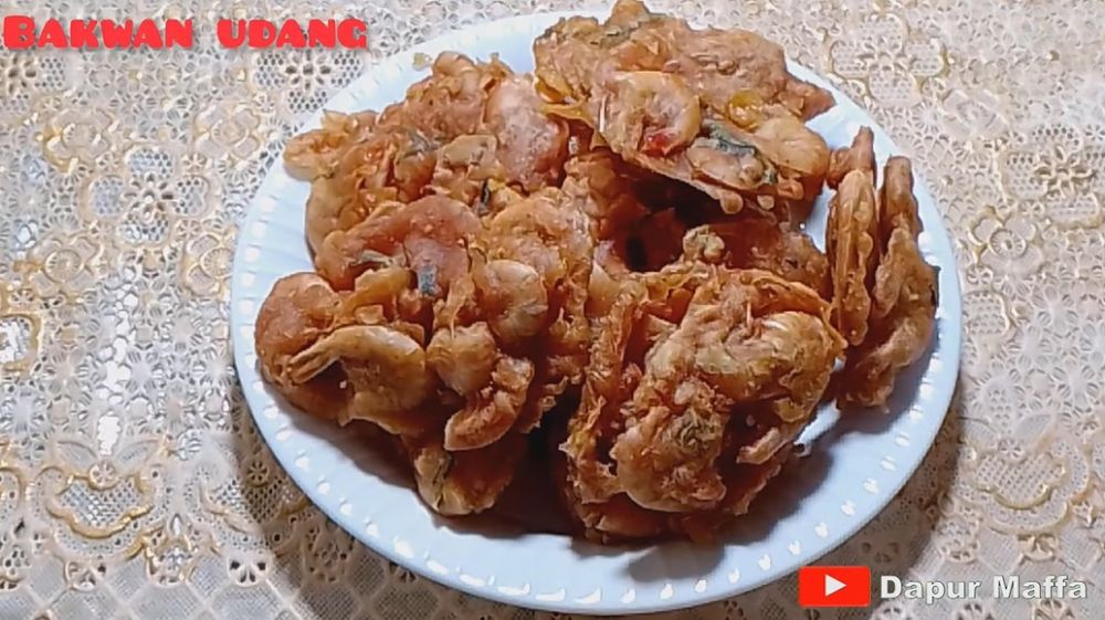 Tak perlu tambahan margarin, ini cara membuat bakwan udang semakin renyah, kesat, dan tak berminyak
