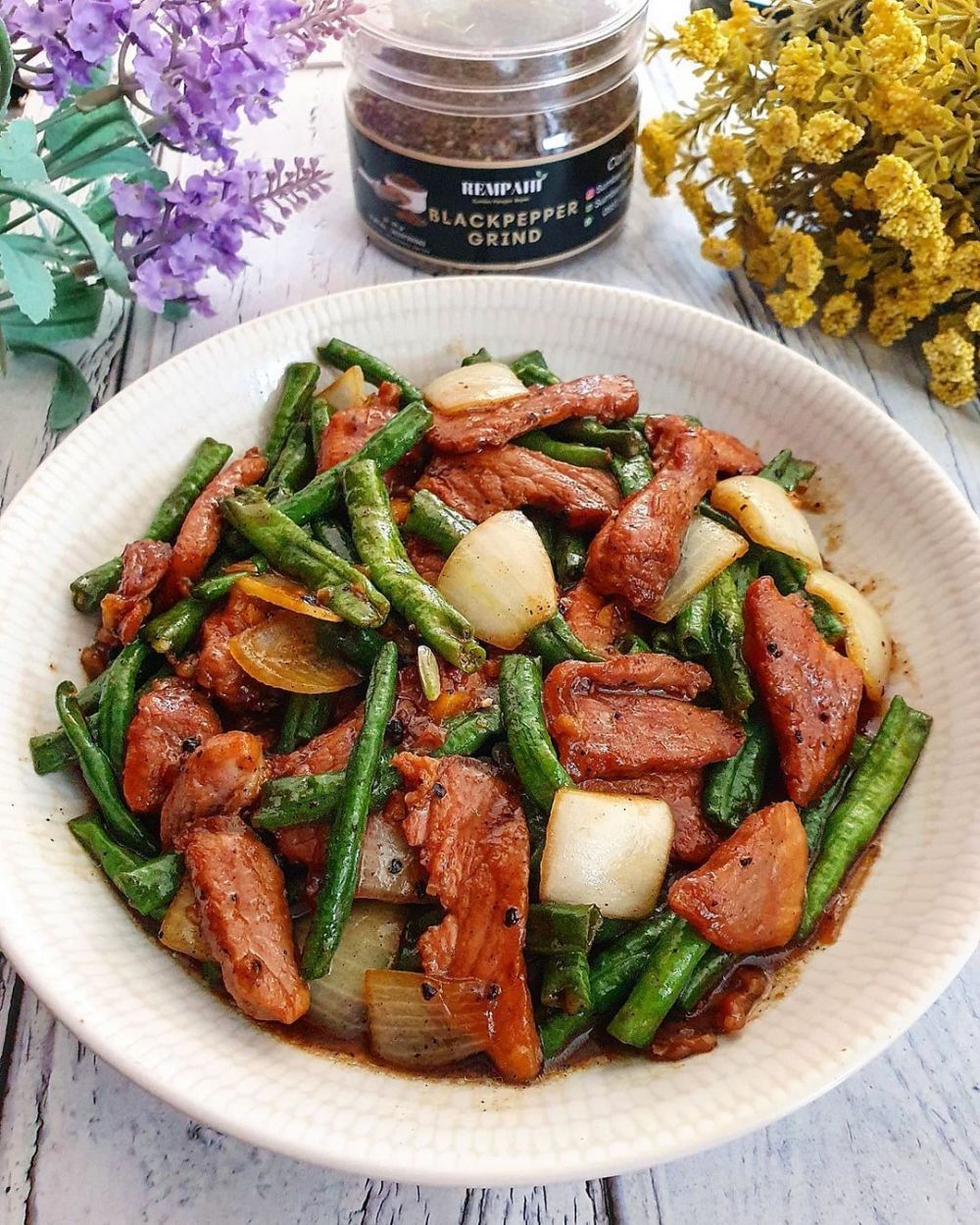 15 Resep kacang panjang daging sapi, enak, spesial, tinggi nutrisi, dan gampang dibuat