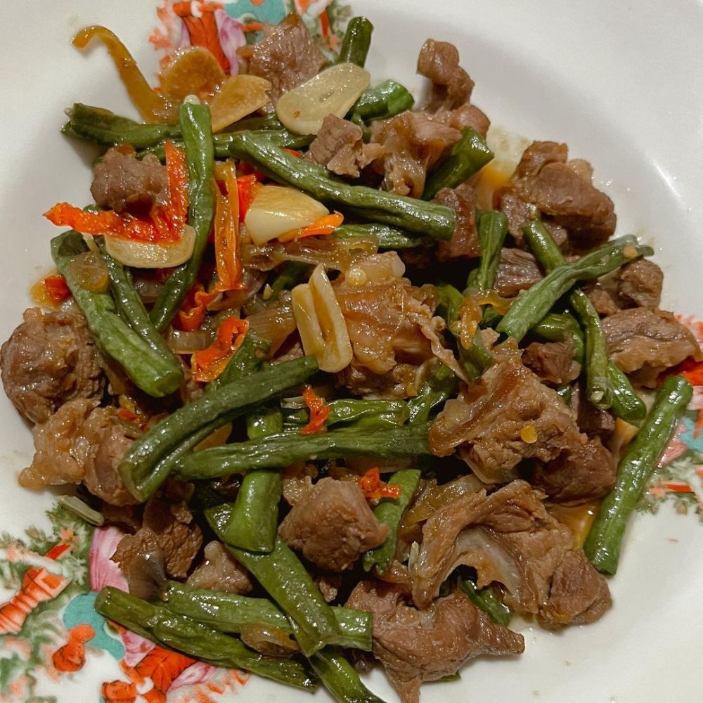15 Resep kacang panjang daging sapi, enak, spesial, tinggi nutrisi, dan gampang dibuat