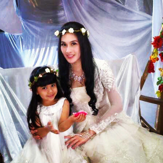 transformasi anak sandra dewi di sinetron © instagram