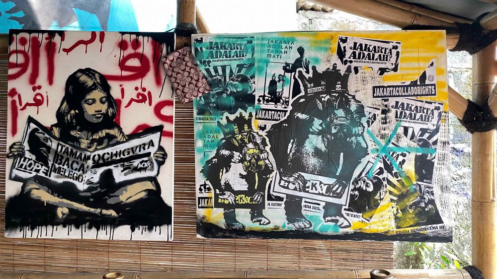 taman baca melego sulap tumpukan sampah jadi tempat belajar © berbagai sumber