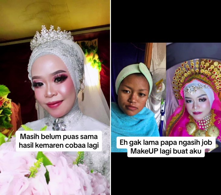 belajar jadi MUA © TikTok