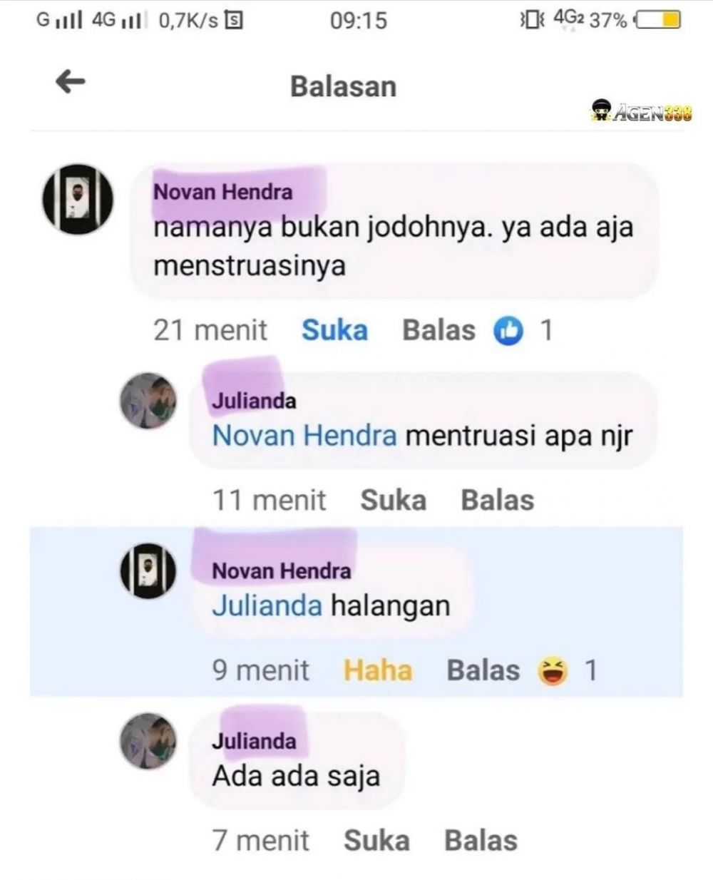 Komentar lucu yang betul tapi bikin kesel  Berbagai sumber