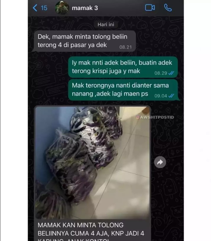 Chat lucu orang tua dan anak serasa teman  Berbagai sumber