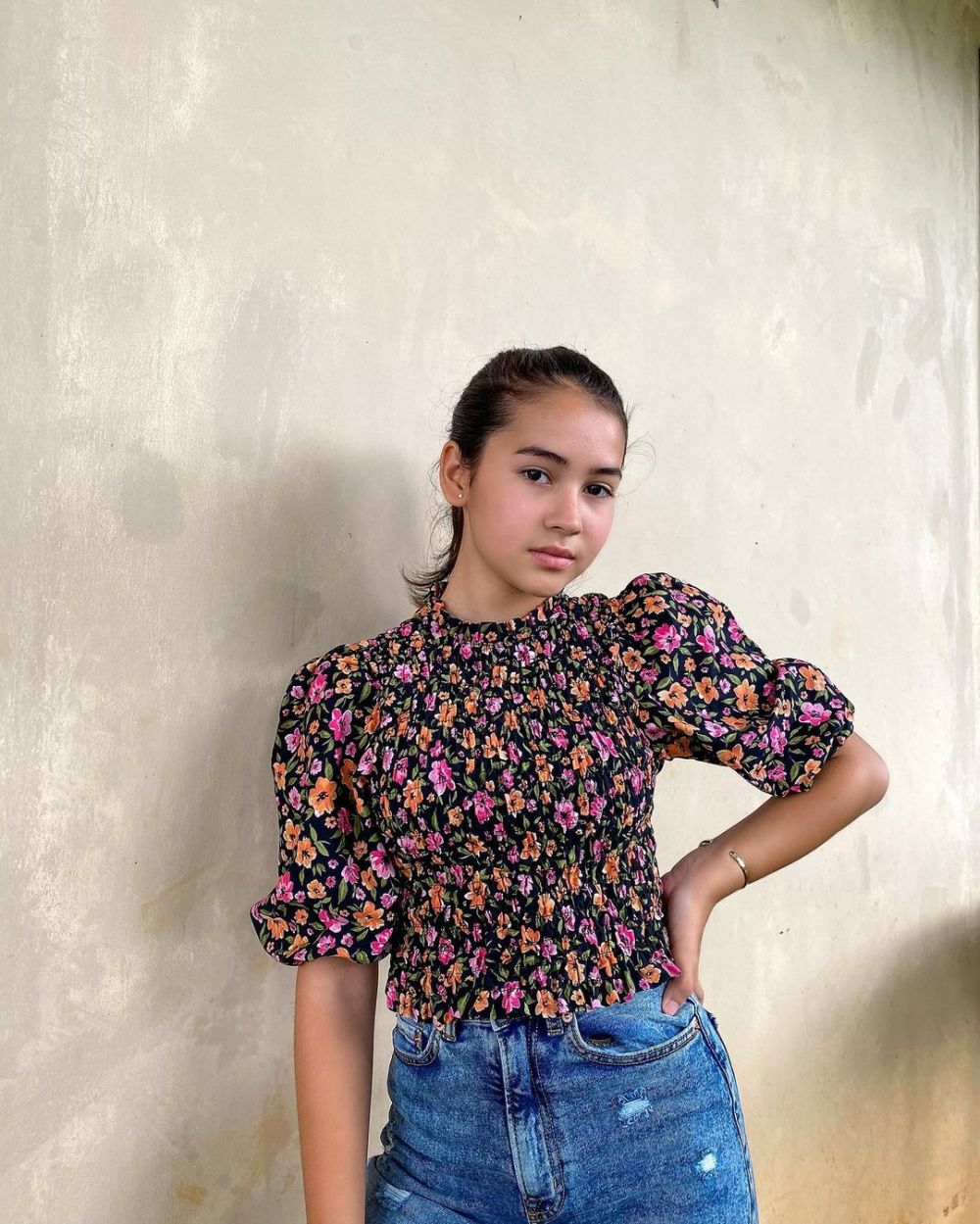 transformasi sandrinna michelle  © instagram