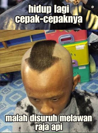 potret kocak orang salah potong di pangkas rambut Berbagai sumber potret kocak orang salah potong di pangkas rambut Berbagai sumber