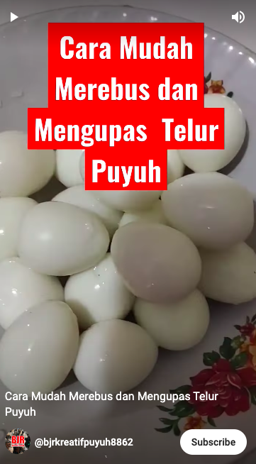 Lebih hemat gas, begini trik merebus telur puyuh dalam 7 menit agar matang sempurna dan mudah dikupas