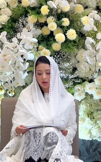 Momen pengajian pernikahan Atheera putri Sandiaga Uno © 2023 brilio.net