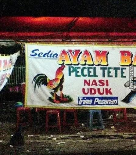 Potret kocak di spanduk toko ini tulisannya bikin salah tafsir Berbagai sumber