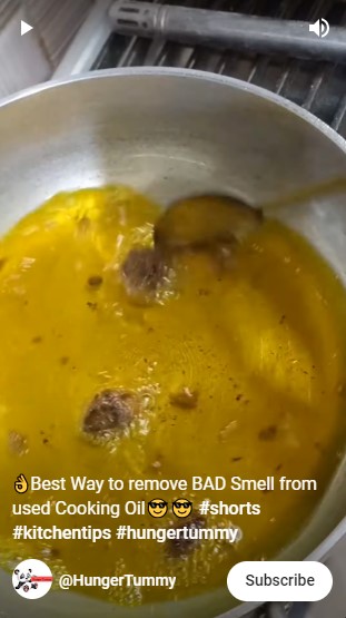 Bukan pakai jahe, ini trik usir bau di minyak goreng bekas cuma memanfaatkan 1 bahan dapur
