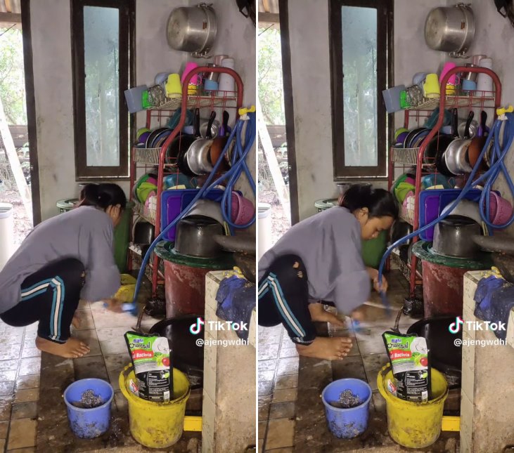 bersih bersih rumah © TikTok bersih bersih rumah © TikTok
