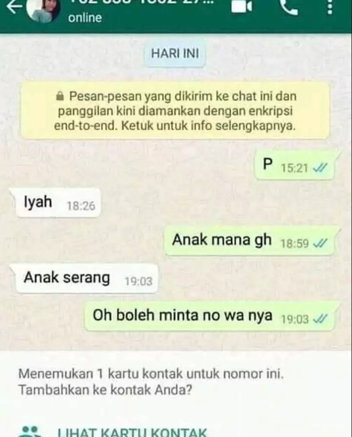 Chat teman bikin salah paham Berbagai sumber
