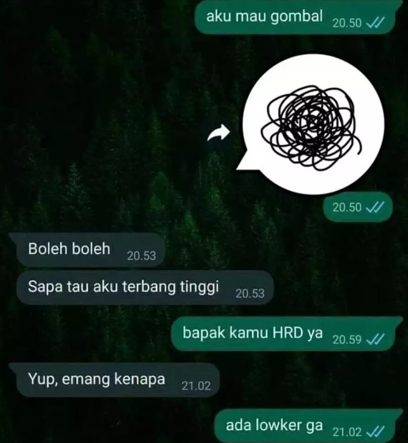 Chat teman bikin salah paham Berbagai sumber