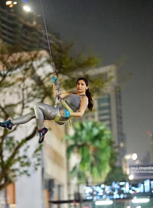 seleb saat panjat tebing © Instagram