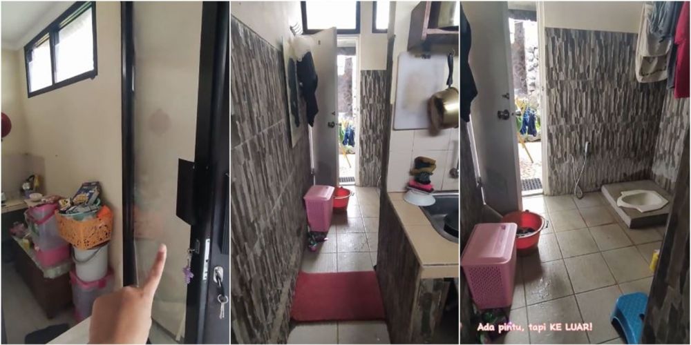 potret kejanggalan rumah bikin gagal paham © TikTok
