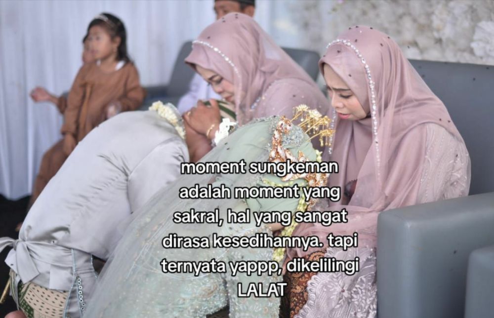 curhat pilu pengantin lokasi pernikahannya dipenuhi lalat © berbagai sumber