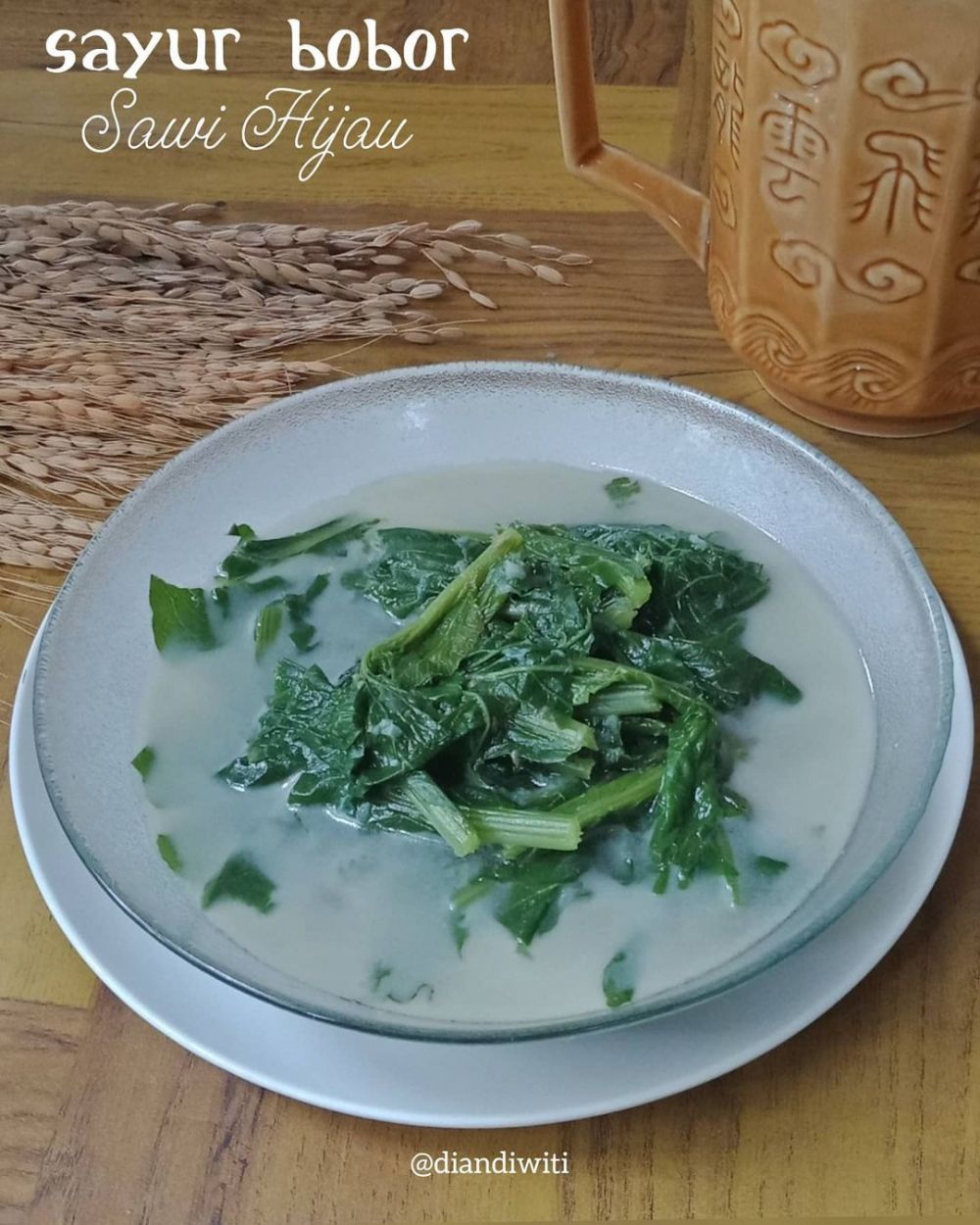 15 Resep bobor sawi hijau, gurih, segar, dan bikin nambah nafsu makan