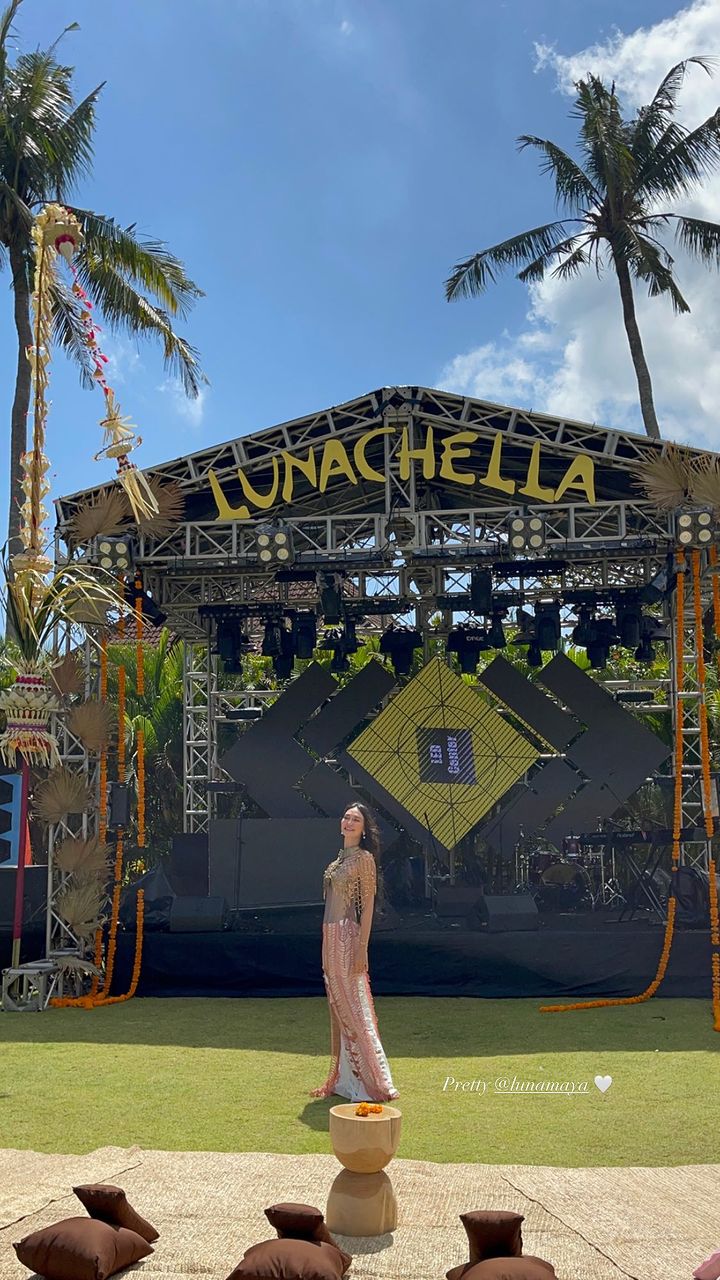 ultah Luna Maya Coachella © Instagram