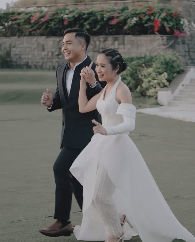 resepsi Gritte Agatha di Bali © 2023 brilio.net