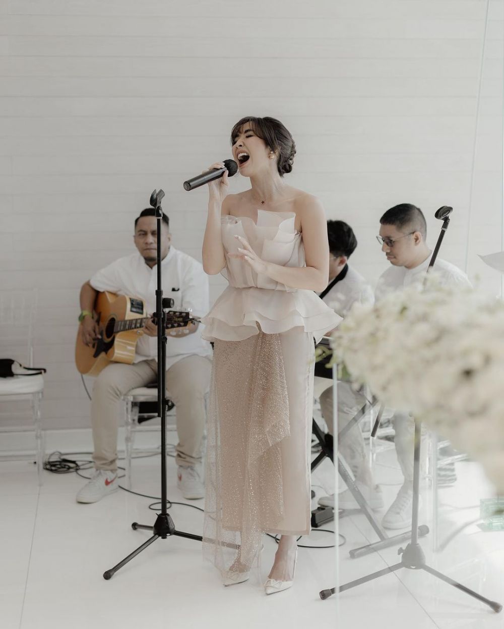 resepsi Gritte Agatha di Bali © 2023 brilio.net