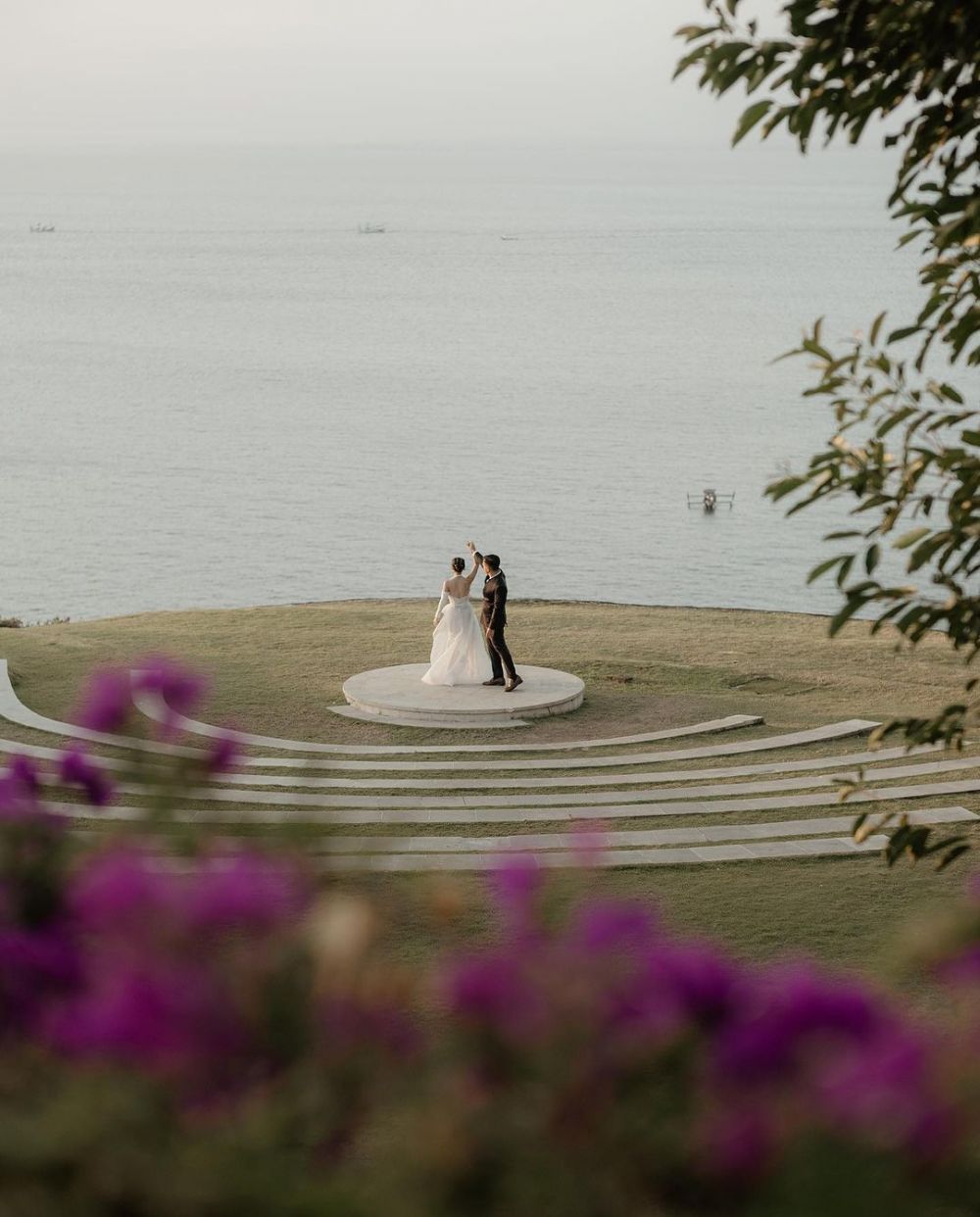 resepsi Gritte Agatha di Bali © 2023 brilio.net