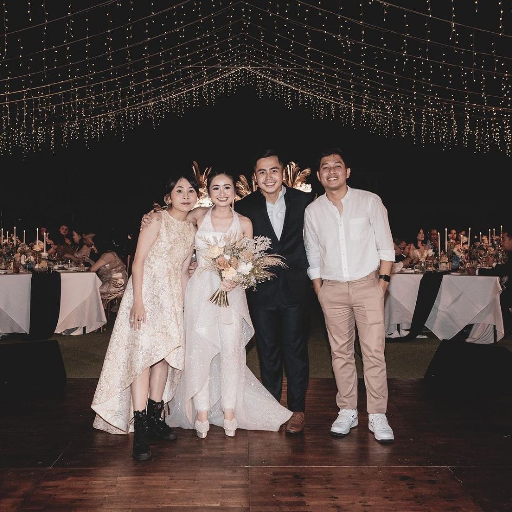 resepsi Gritte Agatha di Bali © 2023 brilio.net