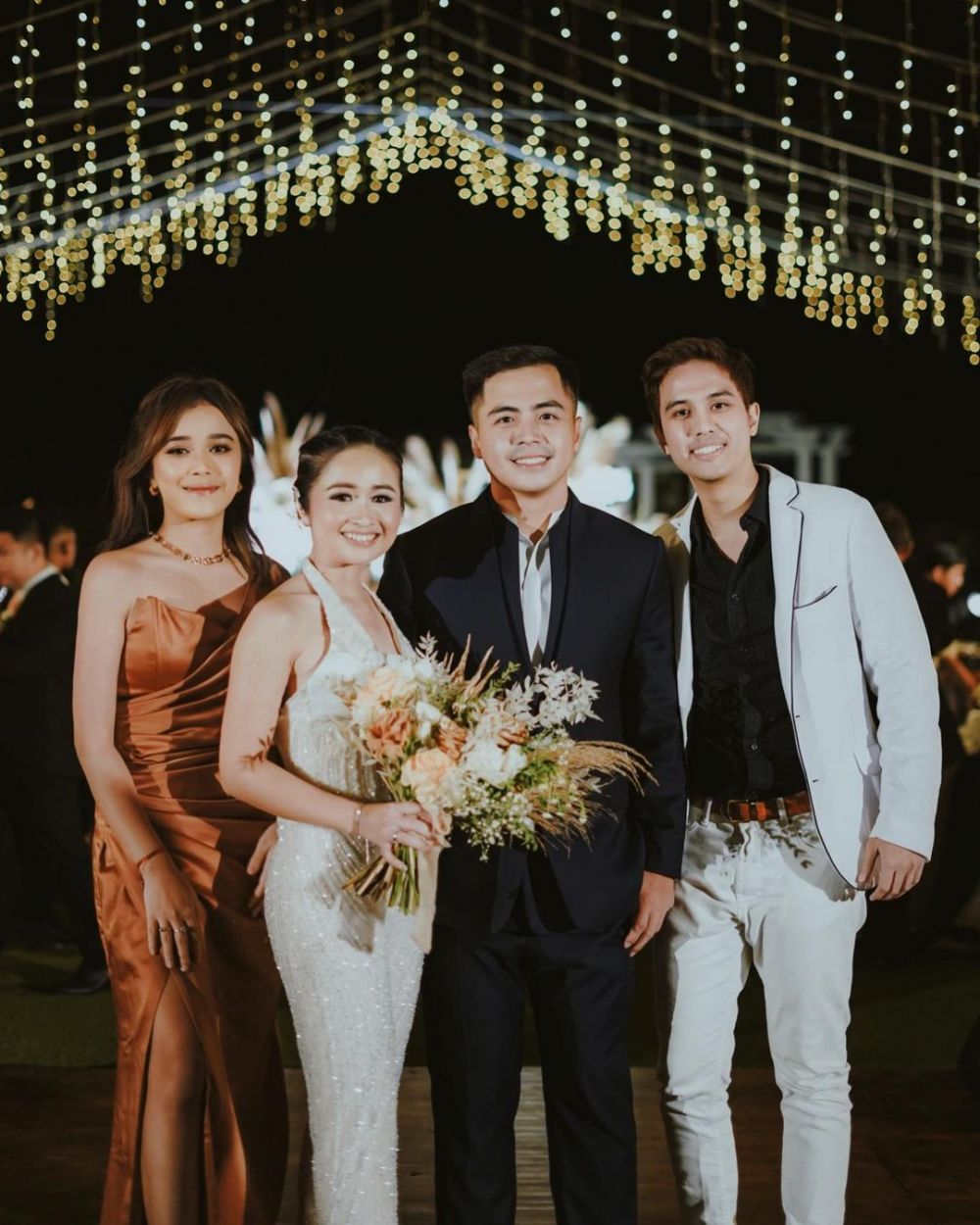 resepsi Gritte Agatha di Bali © 2023 brilio.net