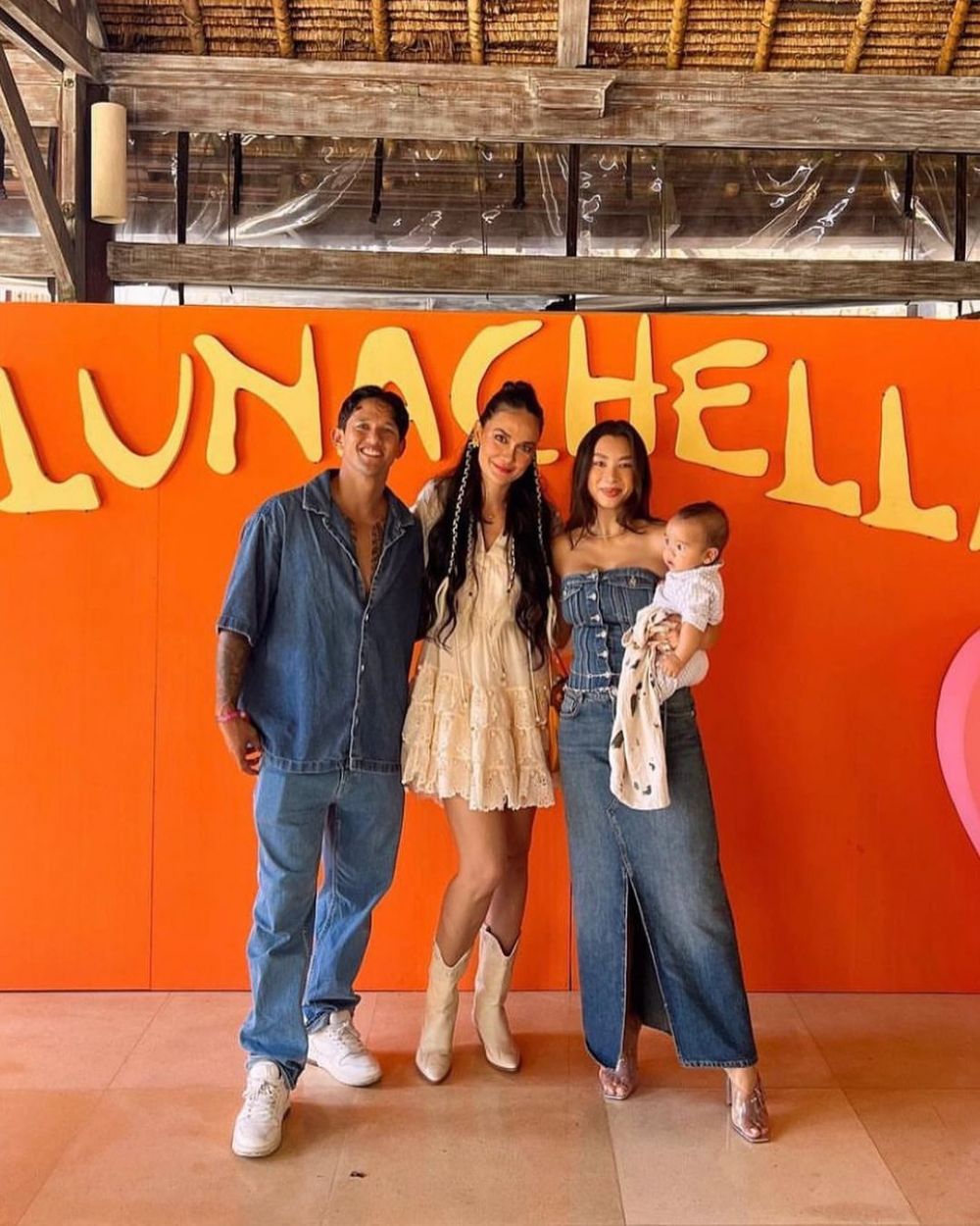 Gaya seleb hadiri pesta ultah Luna Maya © 2023 brilio.net