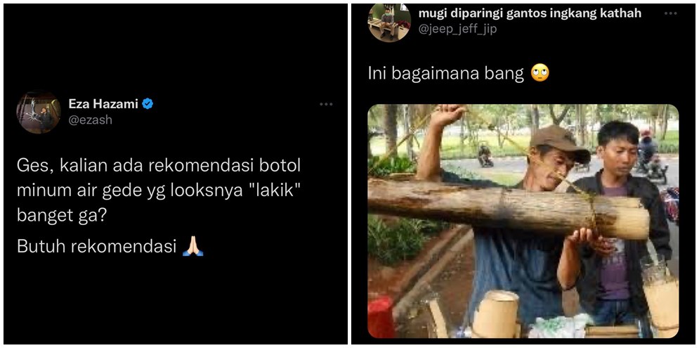 botol minum nyeleneh © berbagai sumber