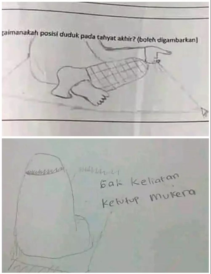 Hasil tugas murid kelewat kreatif  Berbagai sumber Hasil tugas murid kelewat kreatif  Berbagai sumber