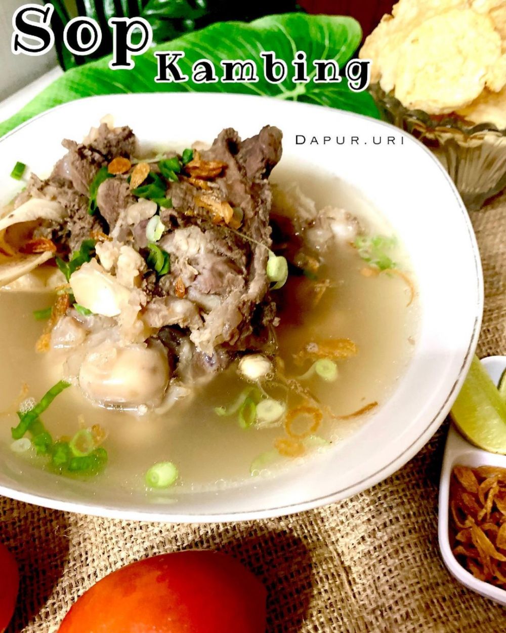 15 Resep sop daging kambing kuah bening, segar, sedap, dan nendang di lidah